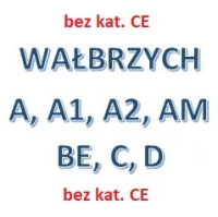 WB - kat. A, A1, A2, AM, BE, C, D - najem stanowiska egz.